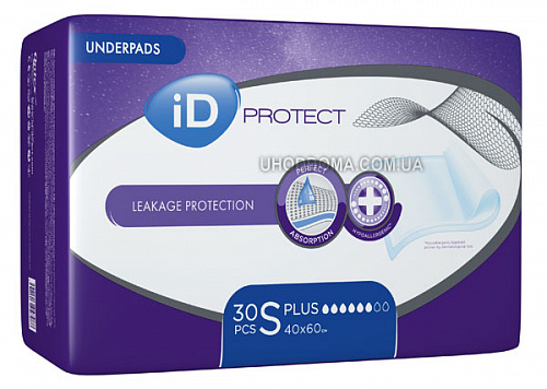 Пелюшки iD Expert Protect Plus 40x60 см (30 од.)