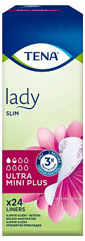 Прокладки TENA Lady Slim Ultra Mini Plus (24 од.)