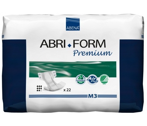 Подгузники Abena Abri-Form Premium M3 в талии 70-110 см (22 шт.)