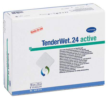 Сорбционная повязка TenderWet24 active d 4 см