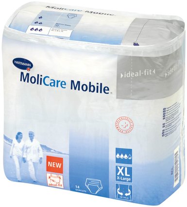 Поглинаючі труси MoliСare Mobile XL в талії 130-170 см (14 од.)