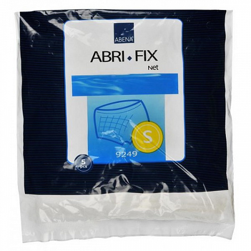 Эластичные сетчатые трусики ABRI-FIX NET S в талии 70-120 см (5 шт.)