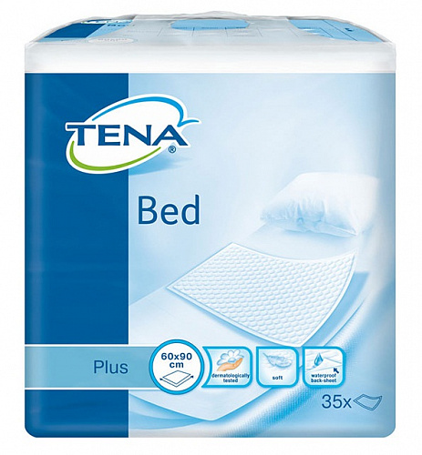 Пелюшки TENA Bed plus 90x60 см (35 од.)