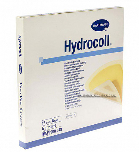 Гидроколлоидная повязка Hydrocoll 15х15 см