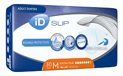 Подгузники iD Slip Extra Plus Medium в талии 80-125 см (30 шт.)