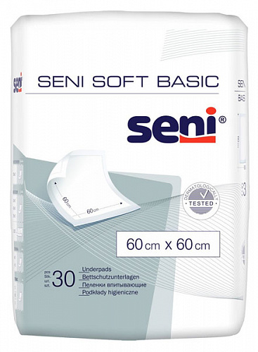 Пелюшки Seni Soft Basic 60x60 см (30 од.)