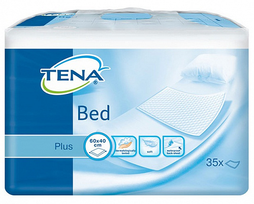 Пеленки TENA Bed plus 40x60 см (35 шт.)