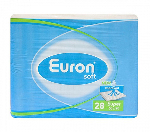 Пелюшки Euron Soft Super 60x90 см (28 од.)